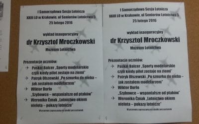 I Sesja Lotnicza 23 LO