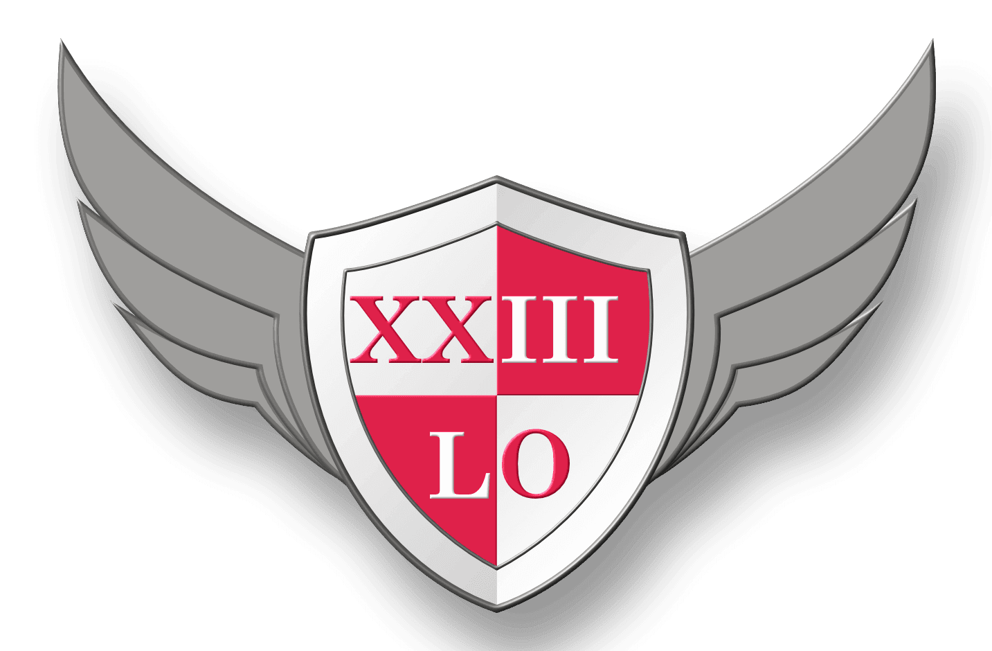 logo XXIII LO 3d