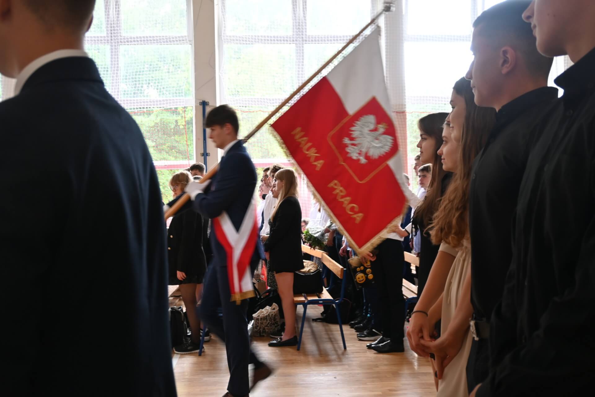 zakończenie roku_sztandar