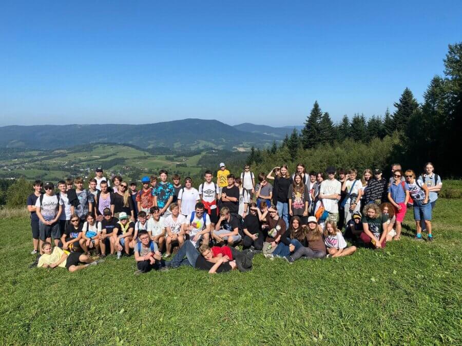Wycieczka integracyjna klas pierwszych