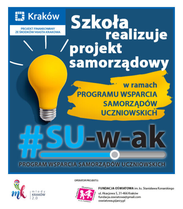 Szkolny ekotydzień z #SU-w-akiem