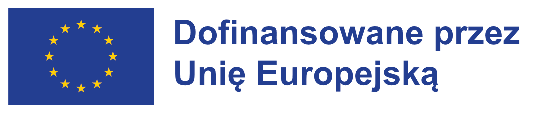 Logo Dofinansowane przez Unię Europejską