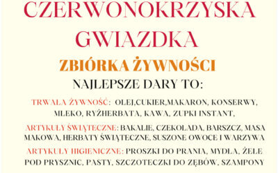 Trwa akcja „Czerwonokrzyska Gwiazdka” w naszej szkole!